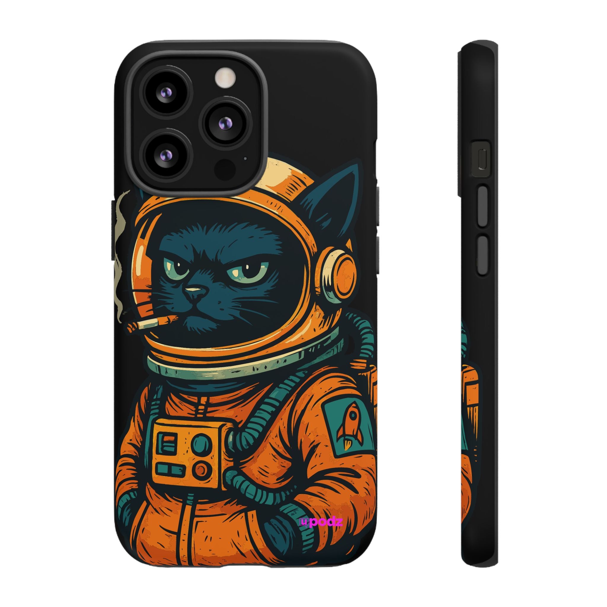 Smoking Cat Design, Tough Cases, Phone Cover