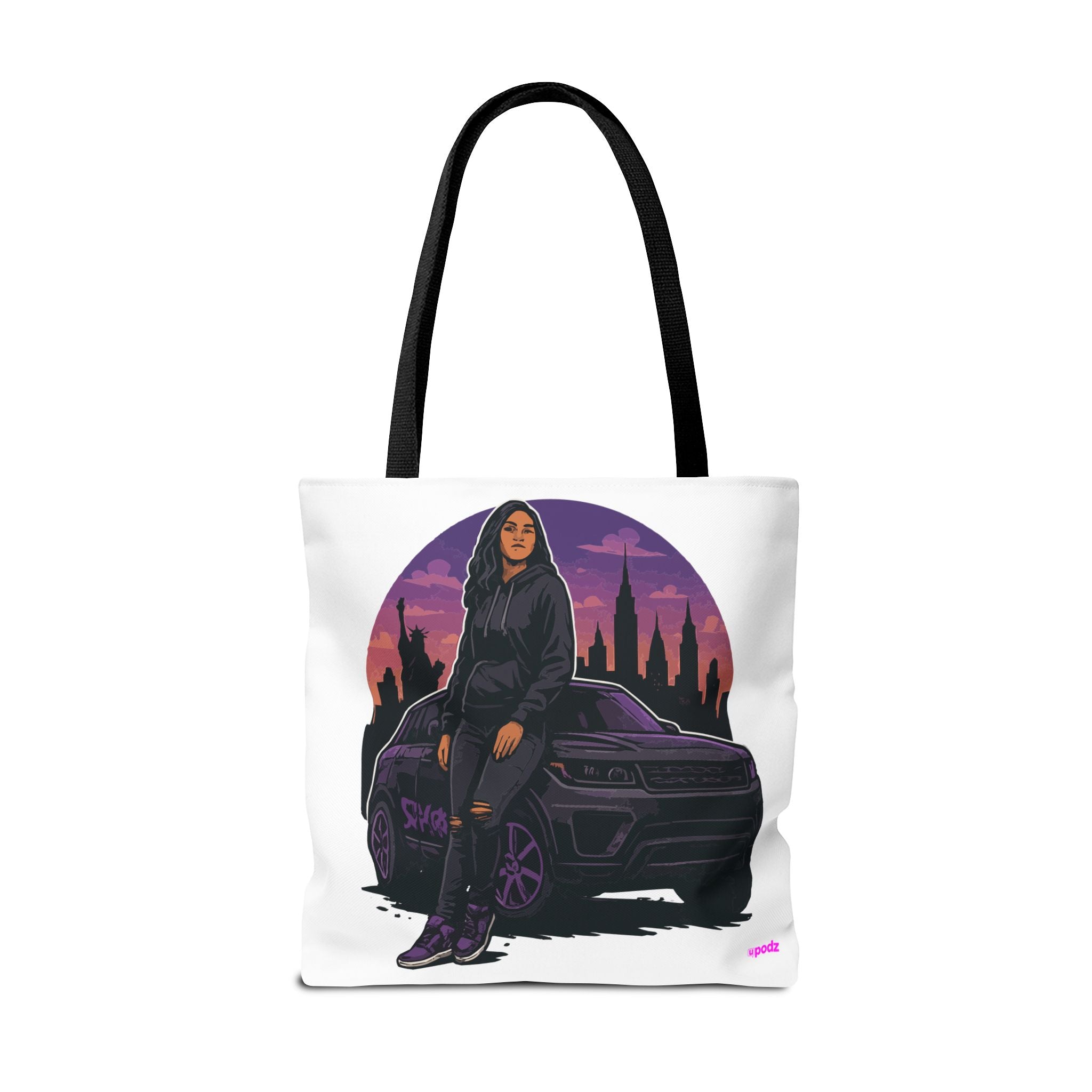 Just Cruzin Tote Bag - Quirky Fun Bag