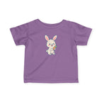 Happy Baby Bunny Infant Tee, Baby Shirt, Toddler Tee, Farm Animal T-Shirt