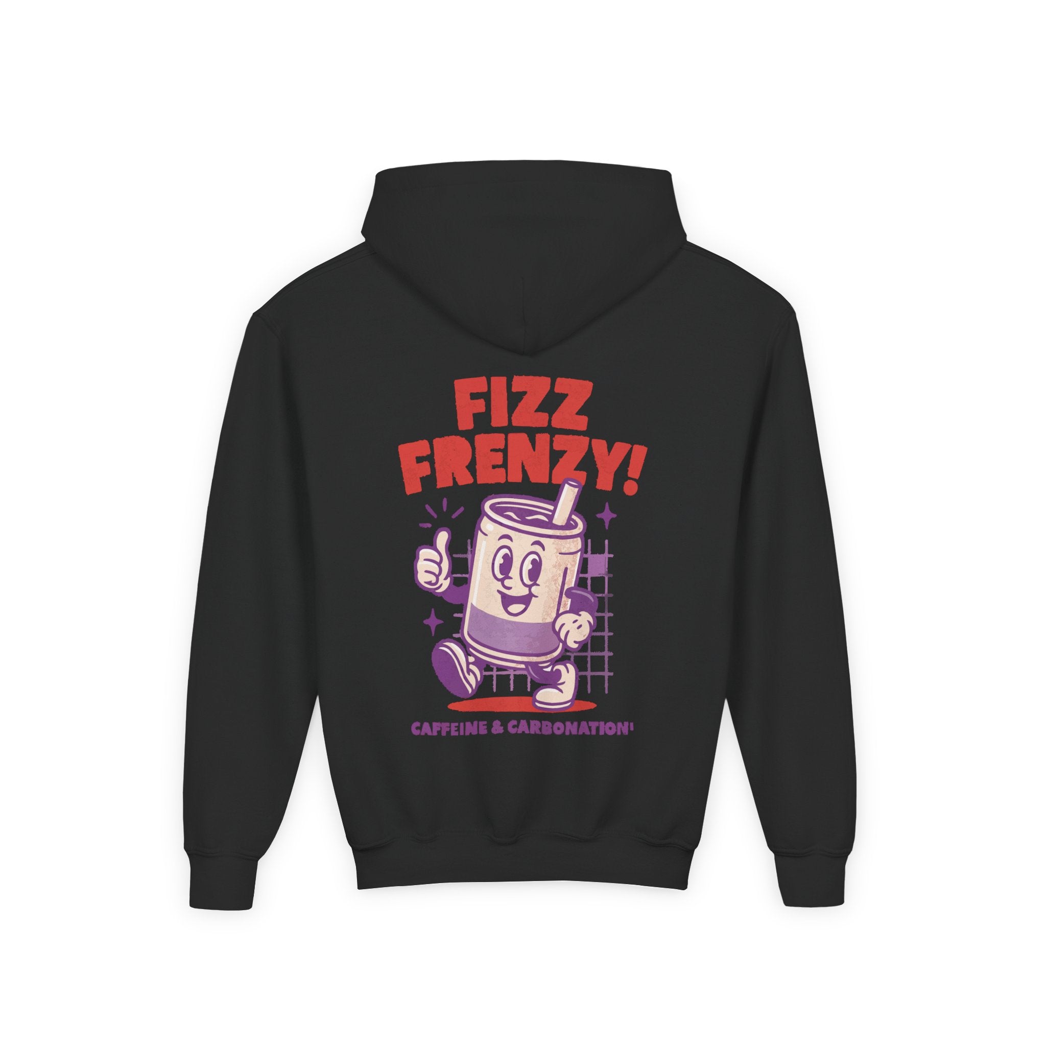 Soda Fizz Frenzy Youth Hooded Sweatshirt, Casual Wear