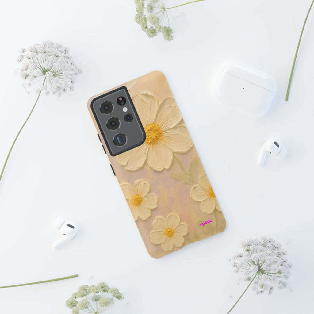 Phone Cases - Colorful Retro Oil Painting Flower