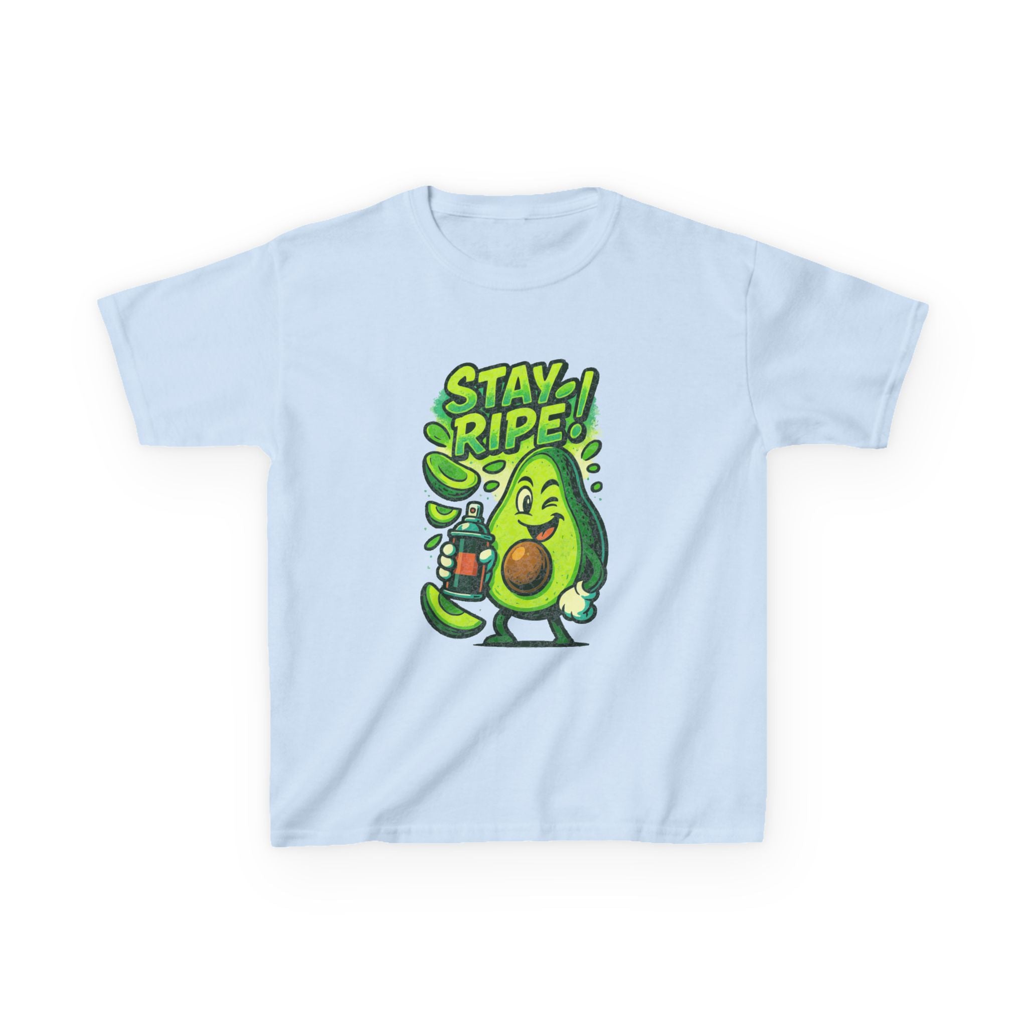 Stay Ripe Kids Tee, Fun Graphic Tee, Kids Cotton T-Shirt