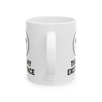 Exited Face Ceramic Mug |  Personalized Mug