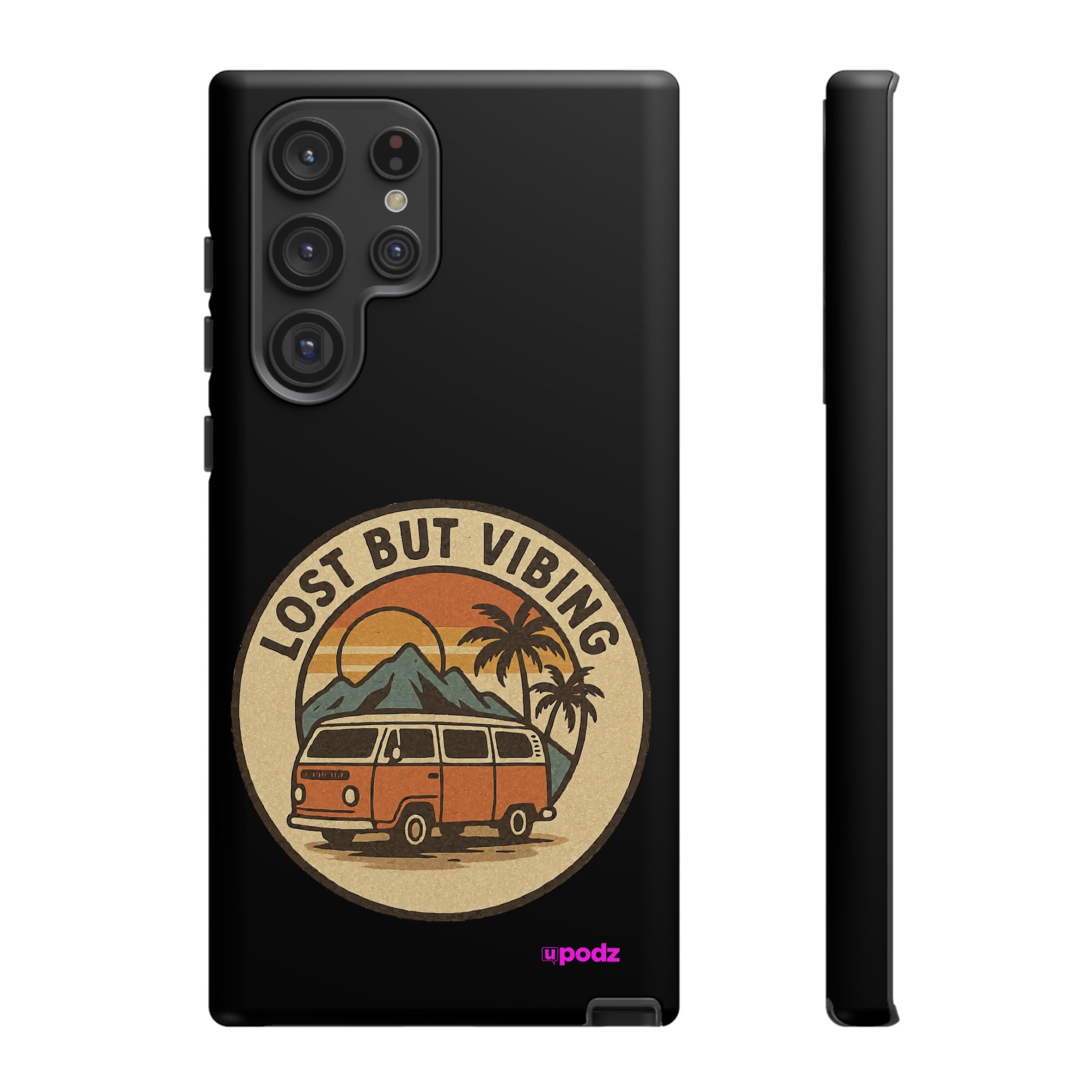 Lost But Vibing Design, Tough Cases, Phone Cover