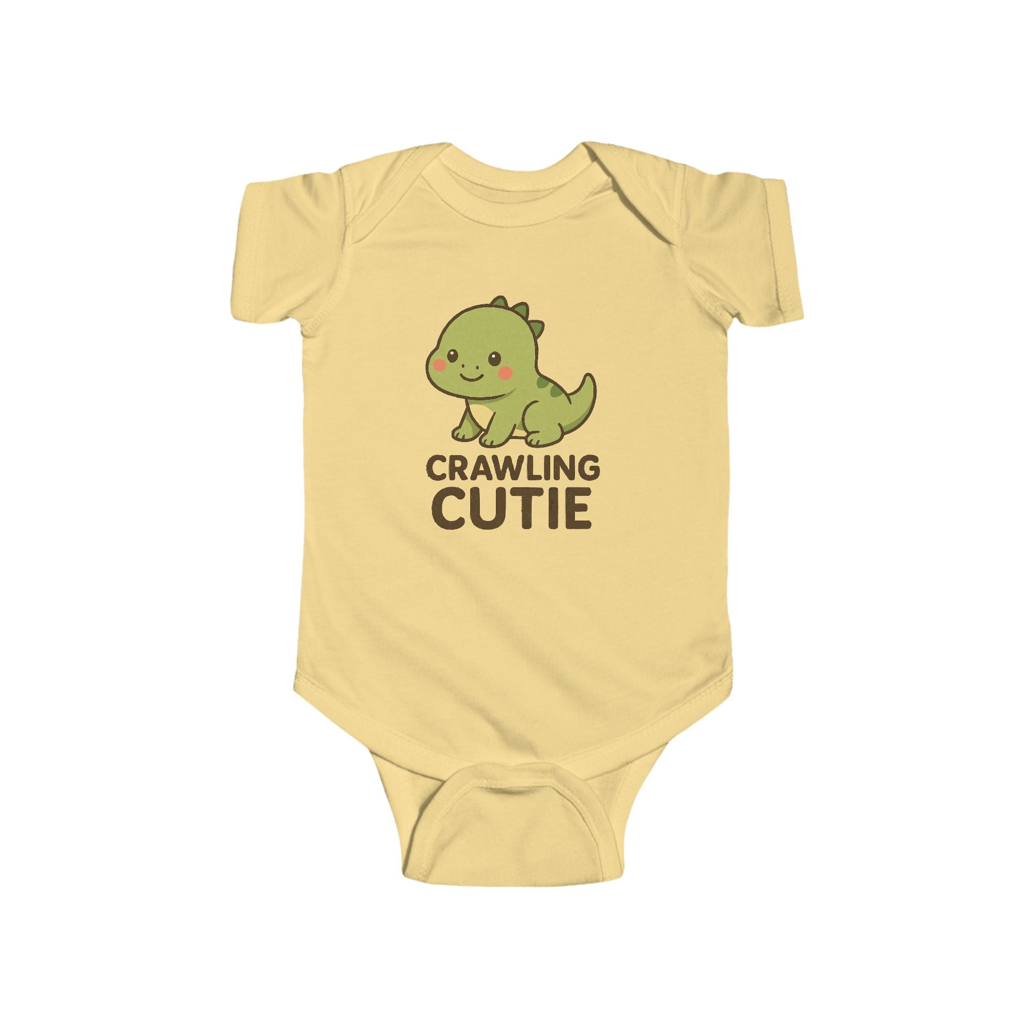 Crawling Cutie Baby Bodysuit, Infant Outfit, Cute Baby Clothes