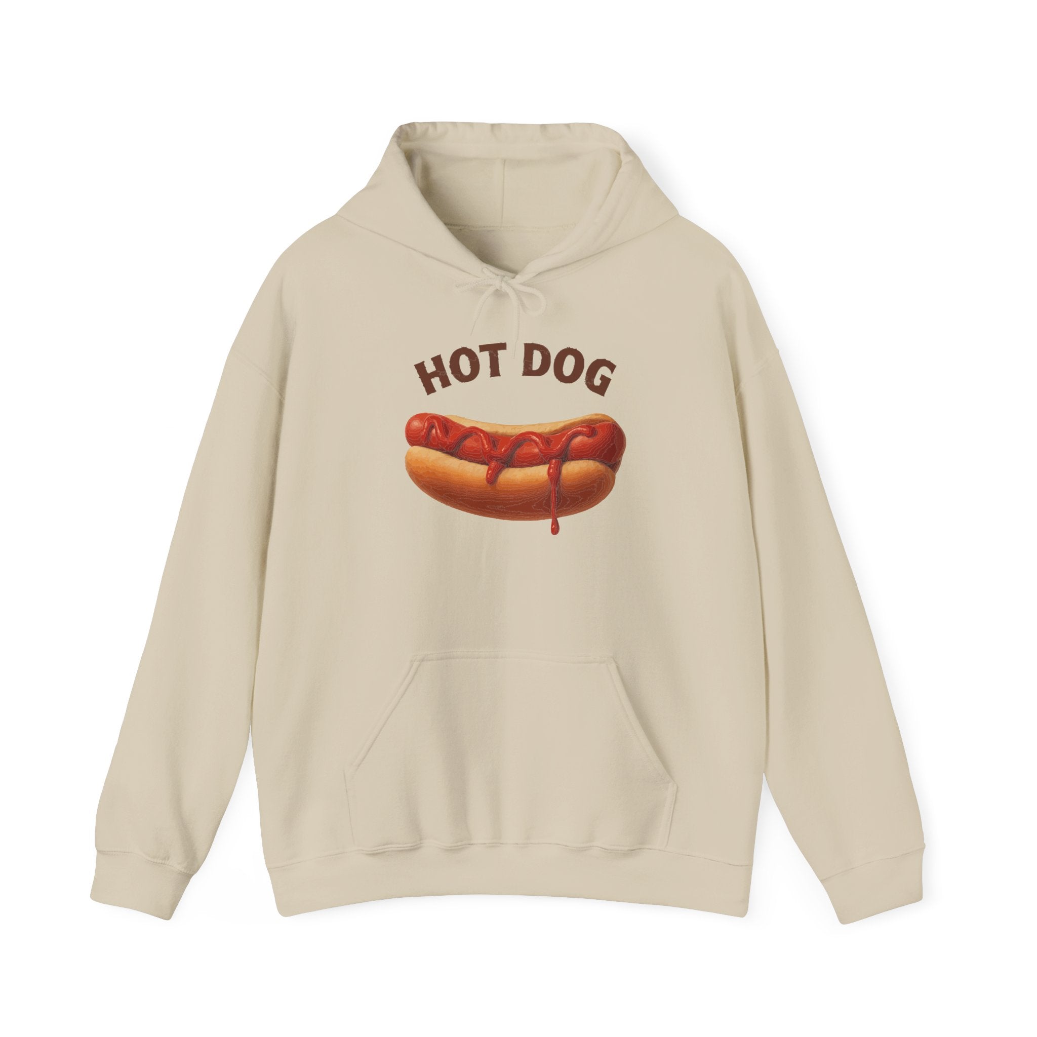 Hot Dog Unisex Hoodie - Casual Everyday Essential