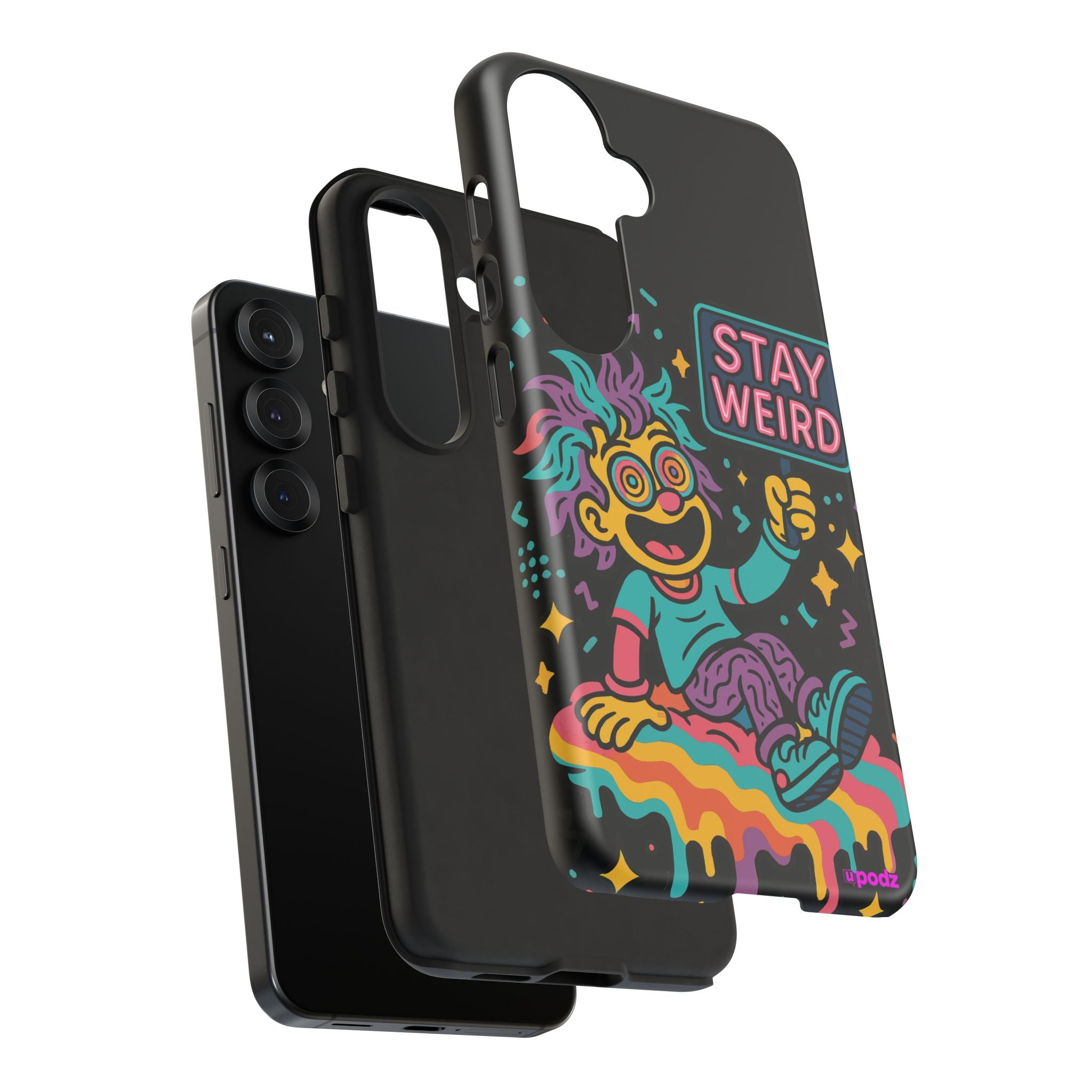 Stay Weird Design, Tough Cases, Phone Cover