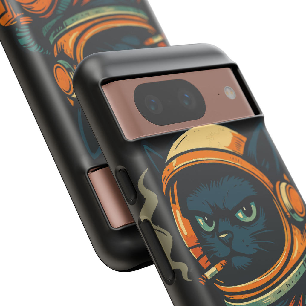 Smoking Cat Design, Tough Cases, Phone Cover