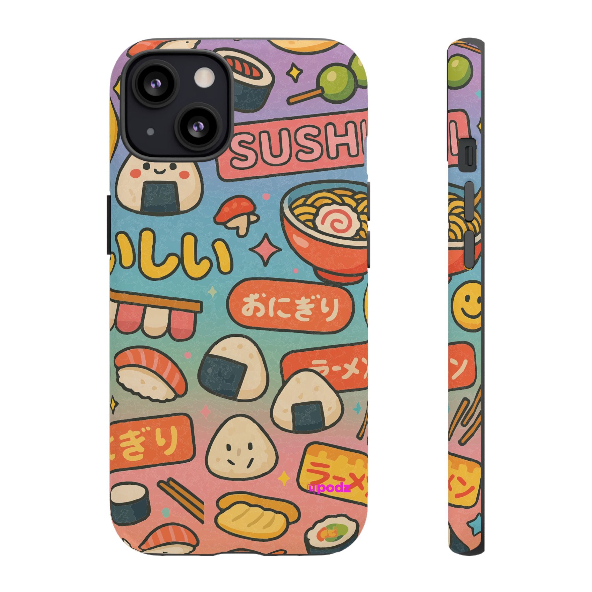 I love Sushi, White Cover Design, Tough Cases, Phone Cover