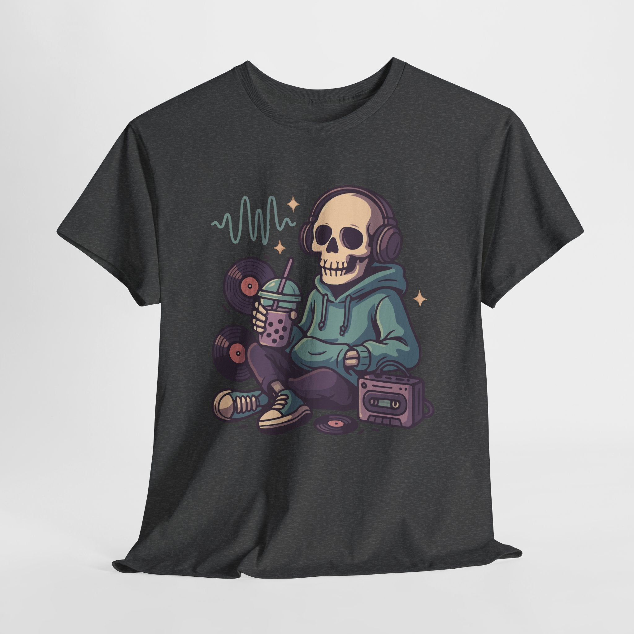 Skull Headphones T-Shirt