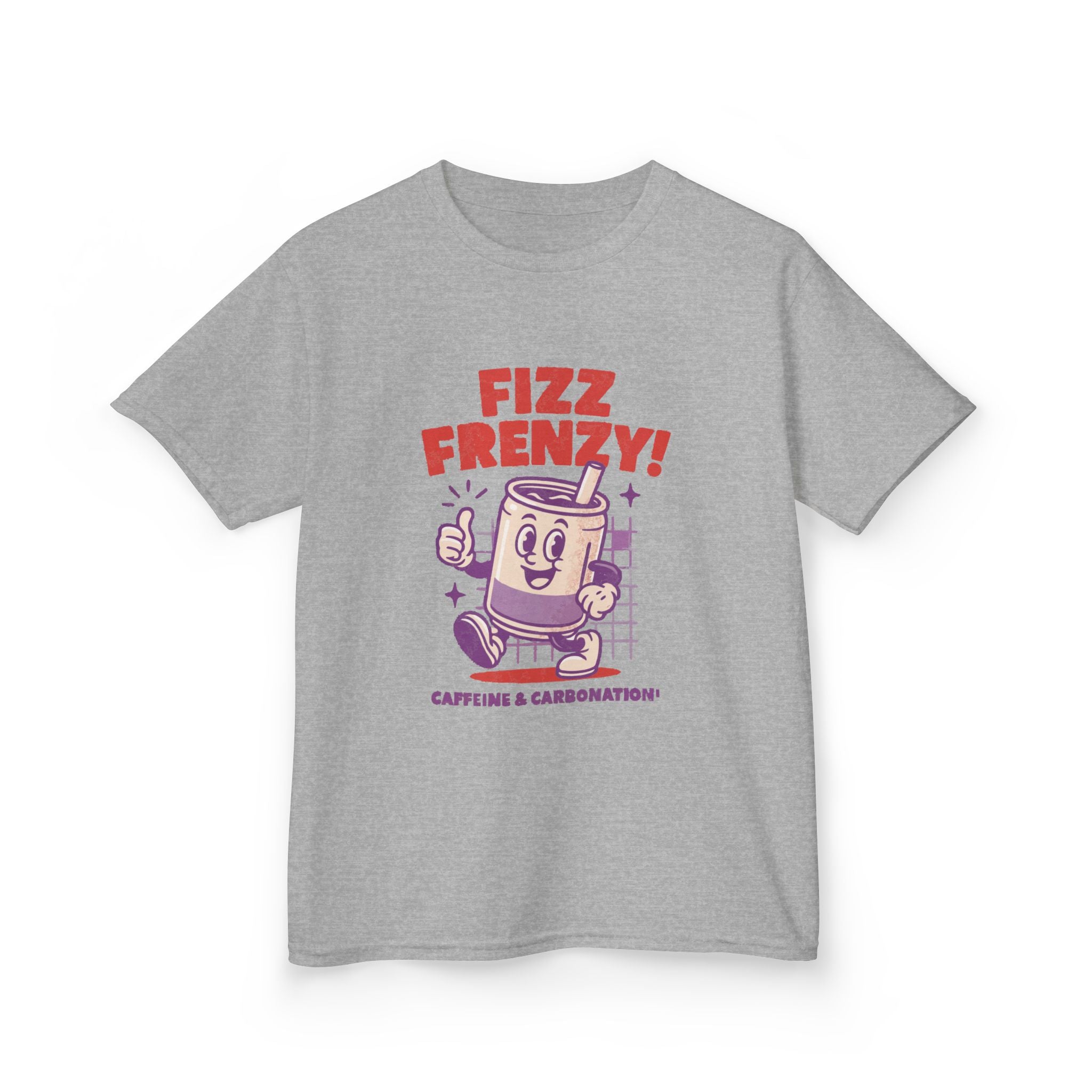 Fizz Frenzy! Kids Tee, Fun Graphic Tee, Kids Cotton T-Shirt