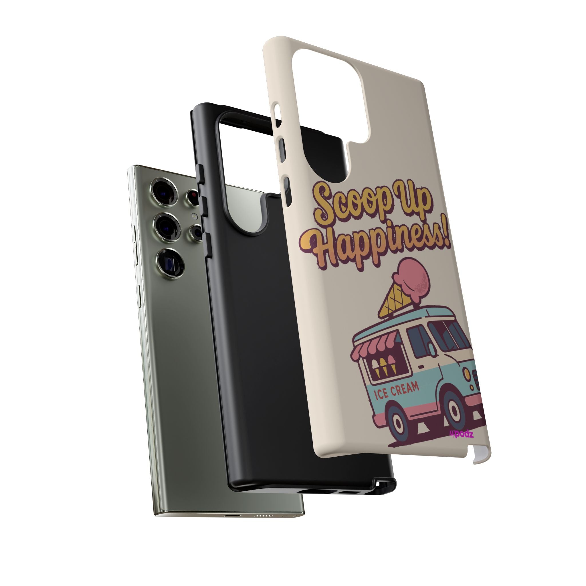 Scoop Up Happiness Design, Tough Cases, Phone Cover