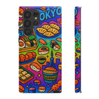 Bento Box, White Cover Design, Tough Cases, Phone Cover