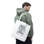 Aged to perfection Tote Bag, Inspirational Gift, Eco-Friendly Shopping Bag