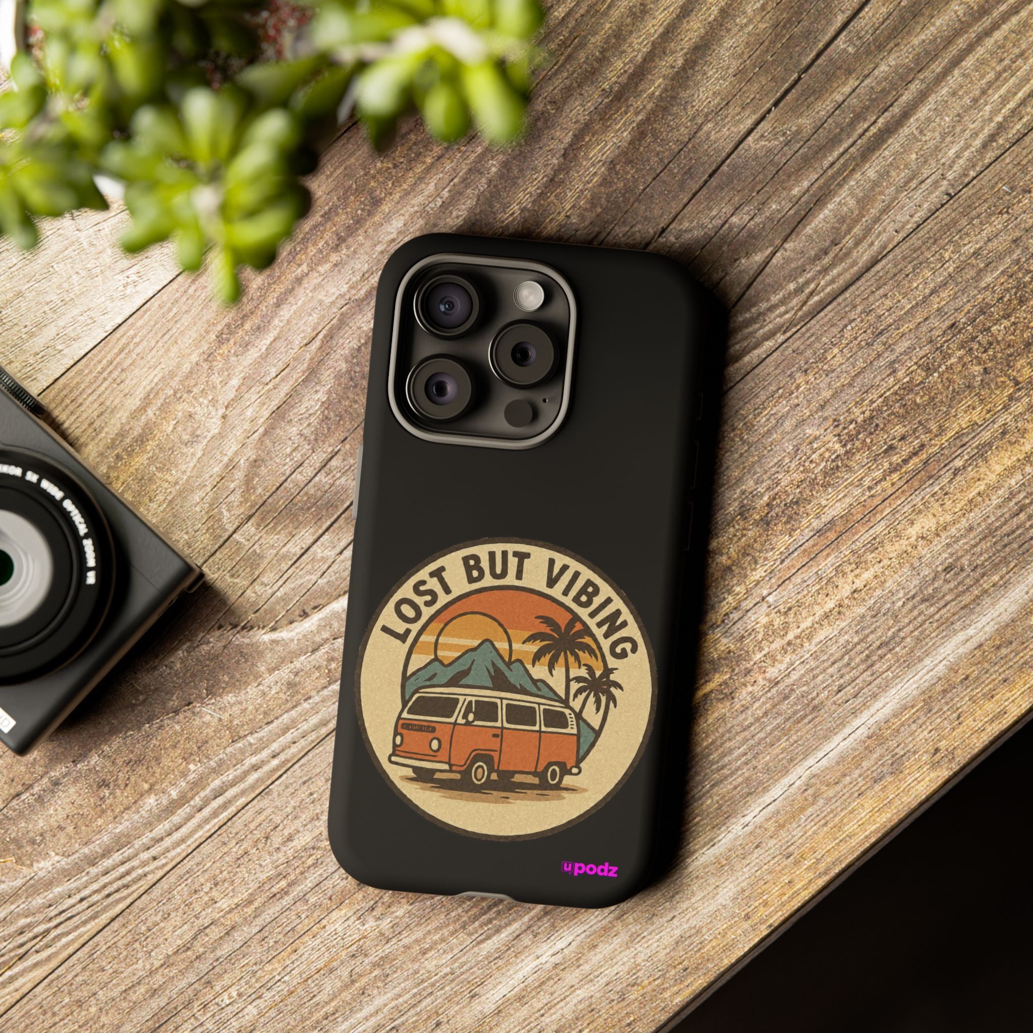 Lost But Vibing Design, Tough Cases, Phone Cover