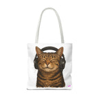 Kitty Love Tote Bag - Quirky Design, Fun Bag