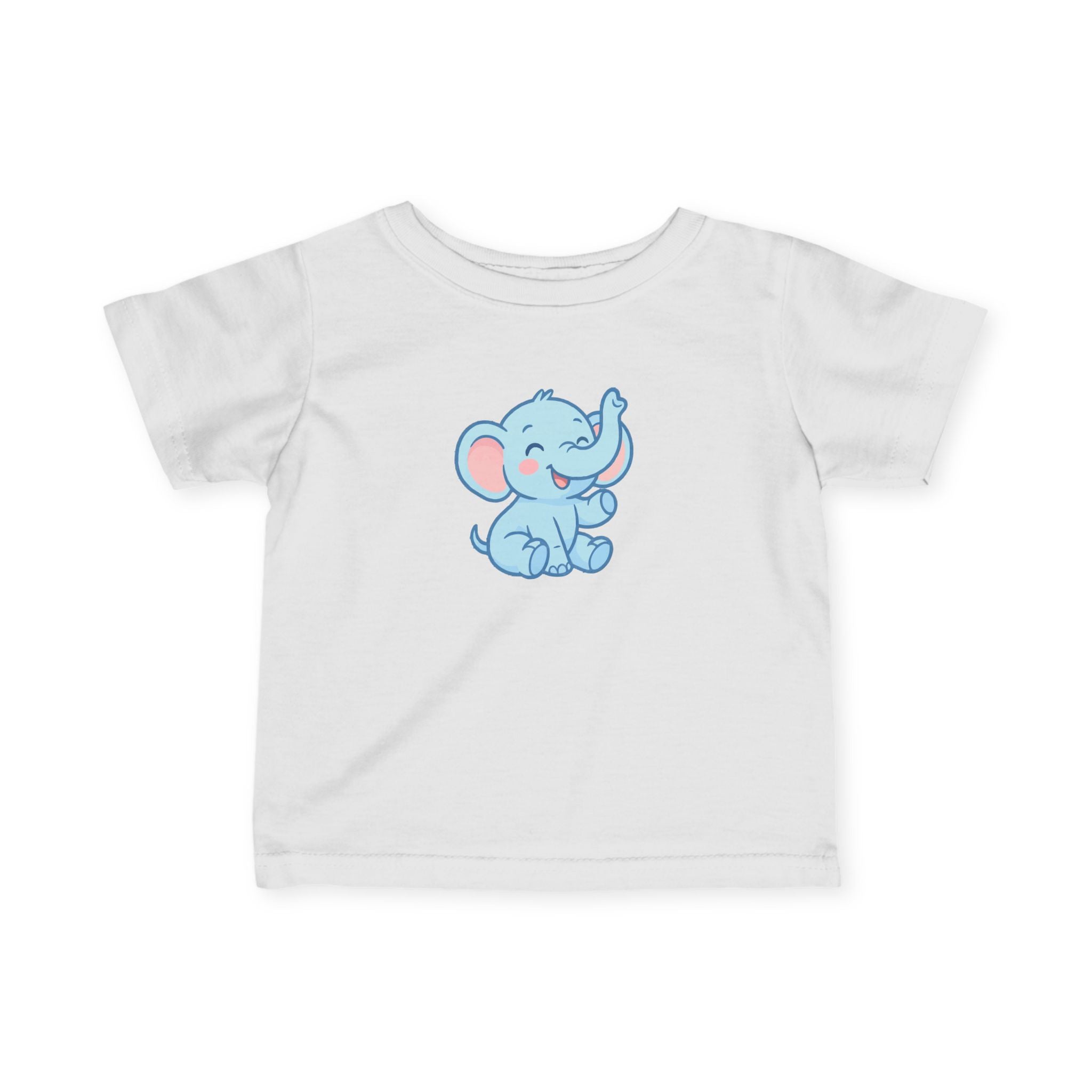 Cute Elephant Infant Tee, Baby Shirt, Toddler Tee, Farm Animal T-Shirt