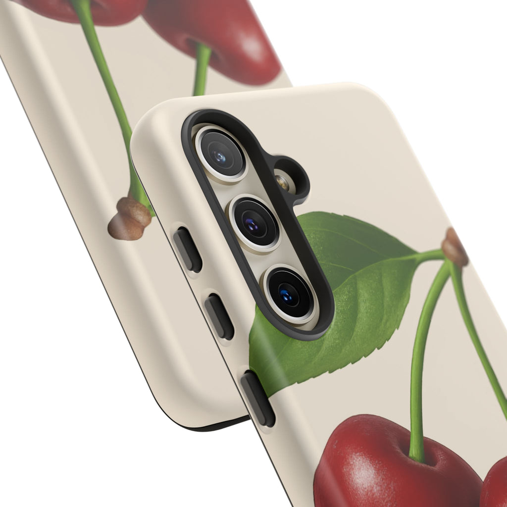 Red Cherry Design, Tough Cases, Phone Cover
