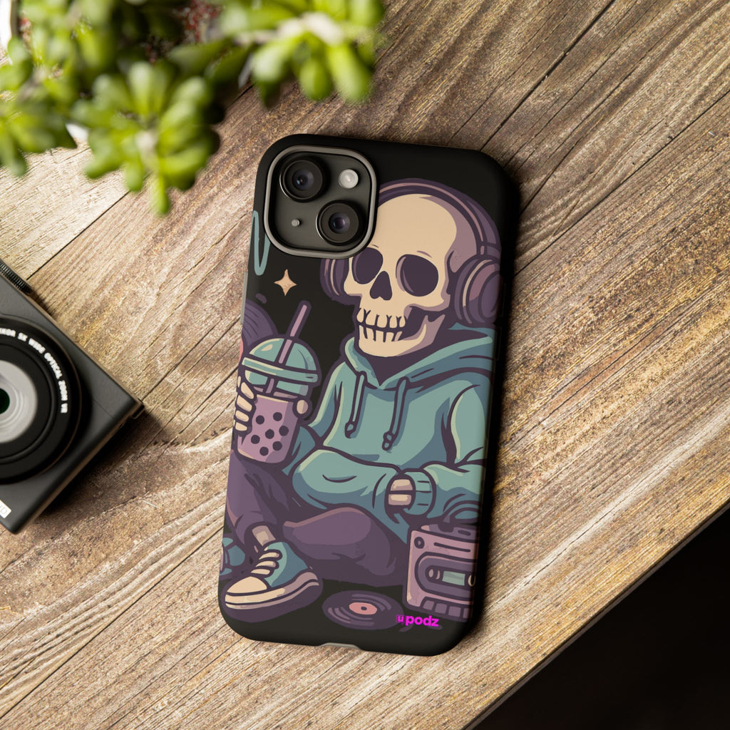 Skull Headphones Design, Tough Cases, Phone Cover