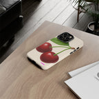 Red Cherry Design, Tough Cases, Phone Cover