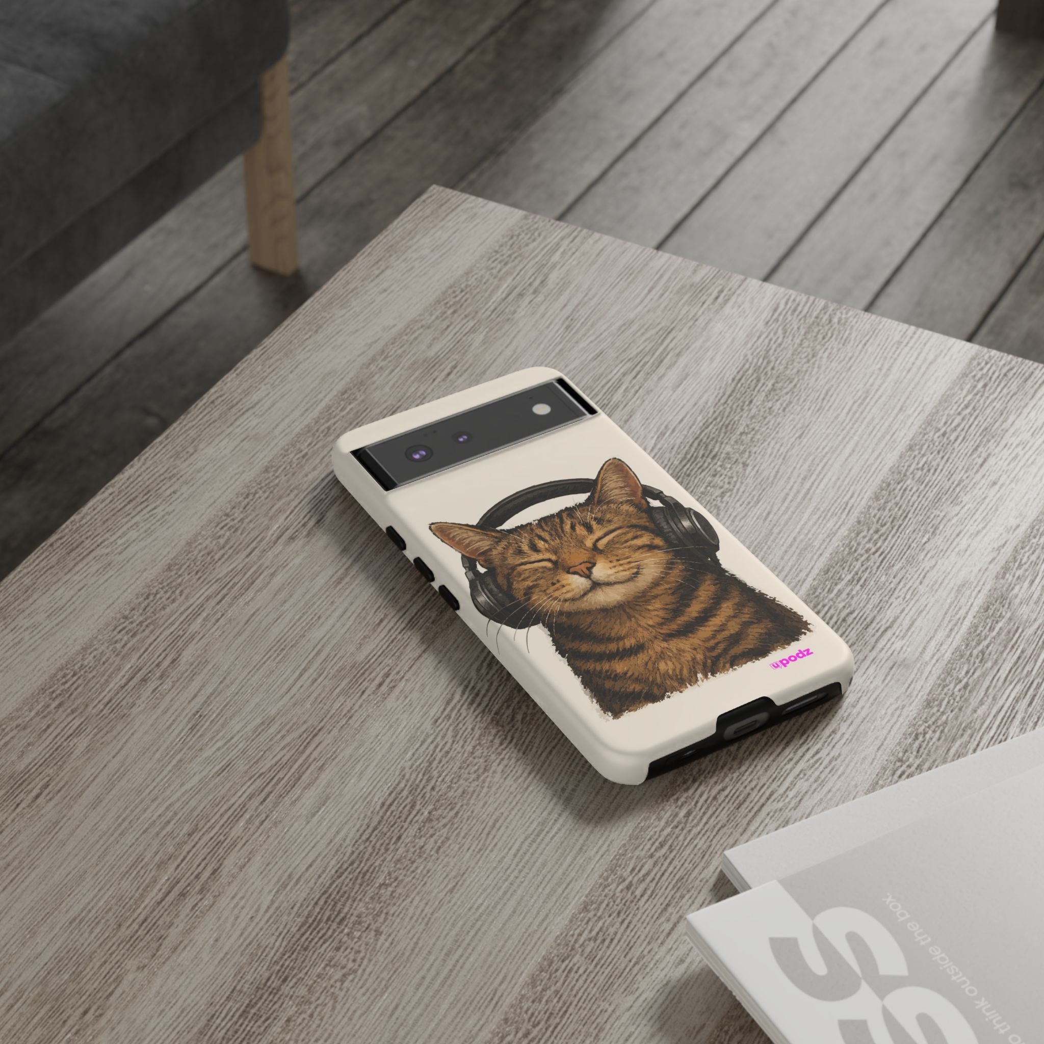 Feline Music Design, Tough Cases, Phone Cover