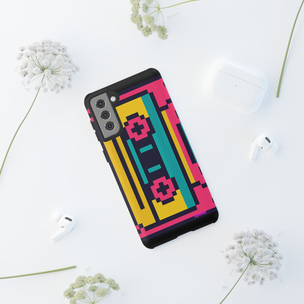 Retro tape Design, Tough Cases, Phone Cover
