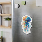 Colourful Jellyfish Die-Cut Magnet - Refrigerator Magnet