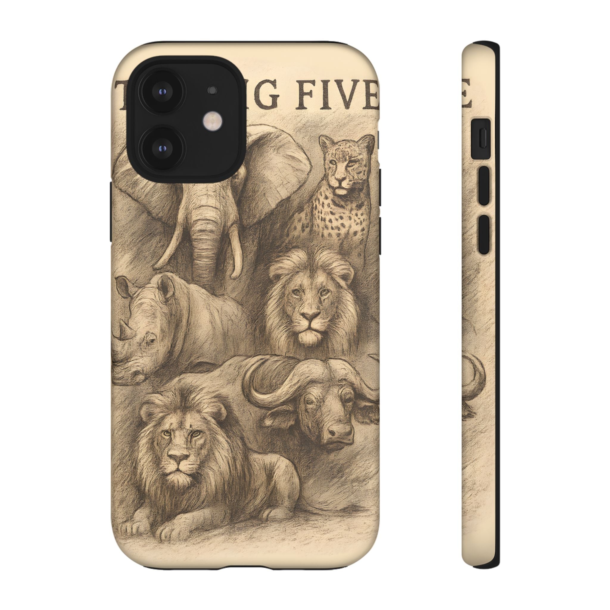 The Big 5 Design, Tough Cases, Phone Cover, Unique Gift