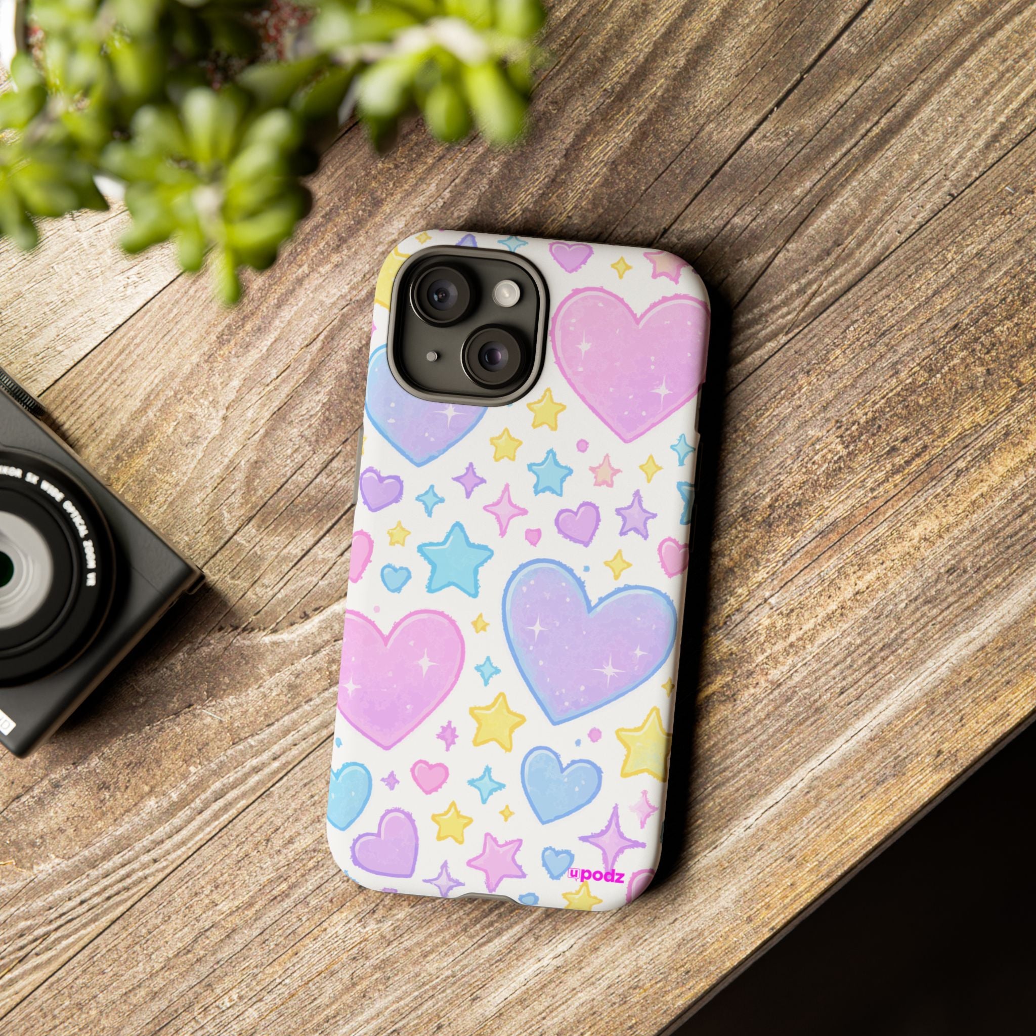 Colourful Doodle Design, Tough Cases, Phone Cover