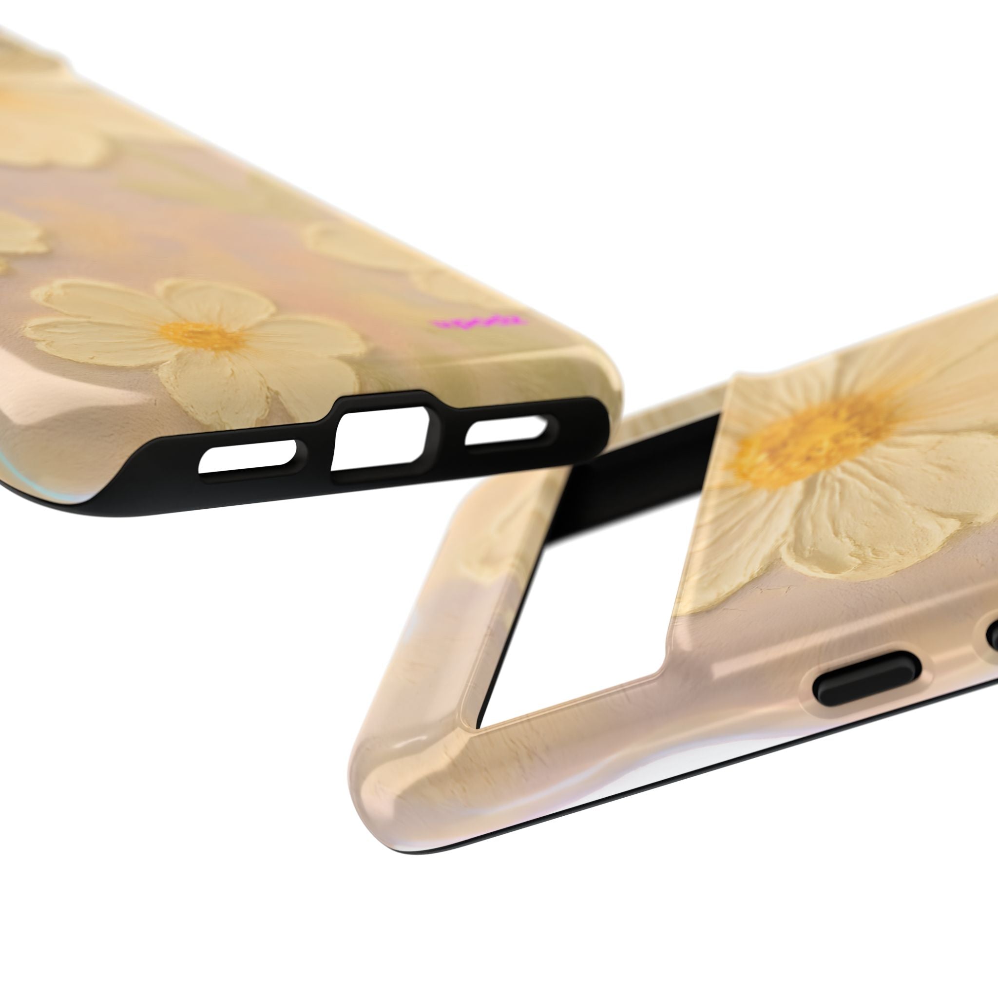 Phone Cases - Colorful Retro Oil Painting Flower