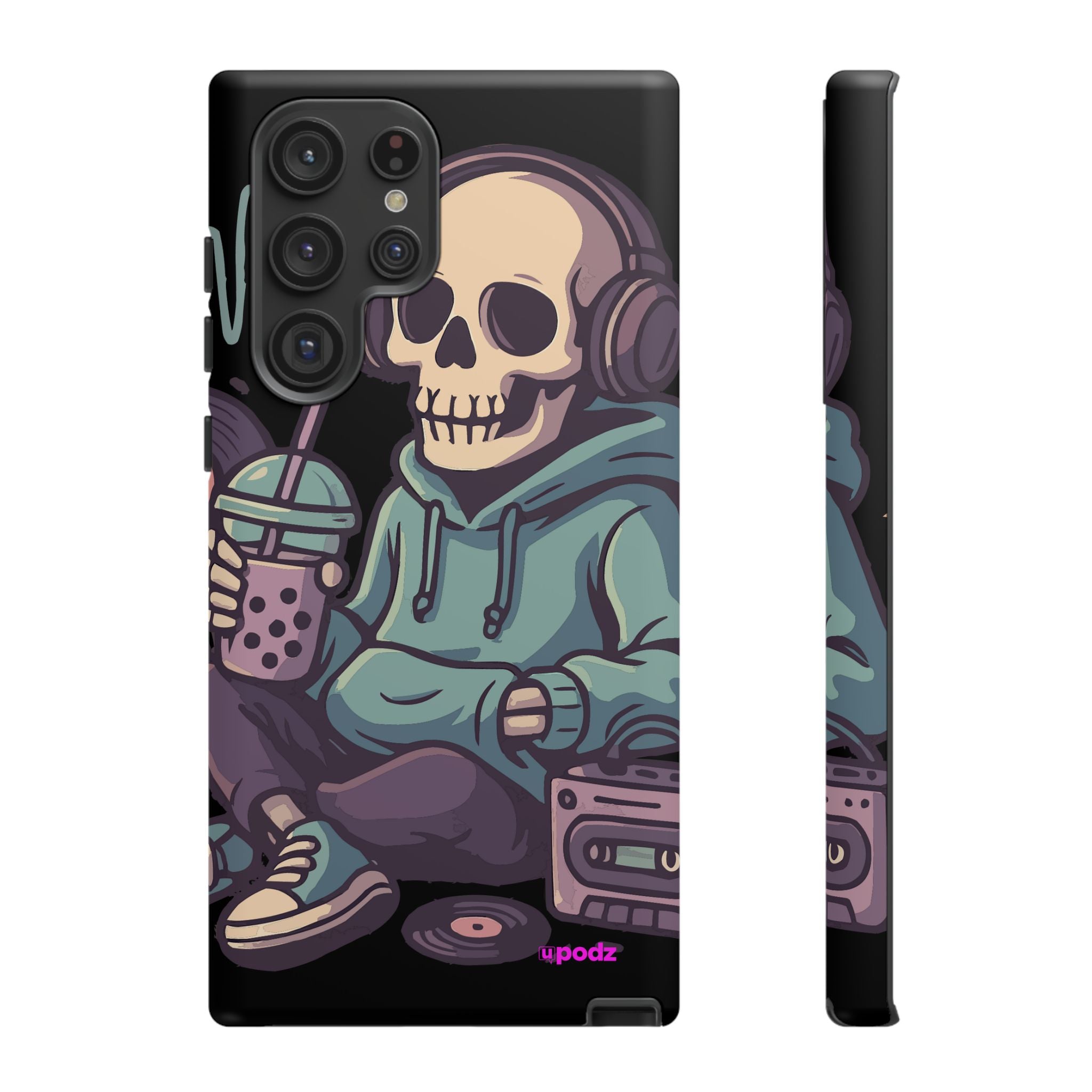 Skull Headphones Design, Tough Cases, Phone Cover