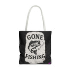 Gone Fishing Tote Bag - Quirky Fun Bag