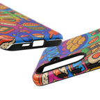 Bento Box, White Cover Design, Tough Cases, Phone Cover