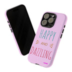 Happy Dazzling Design, Tough Cases, Phone Cover