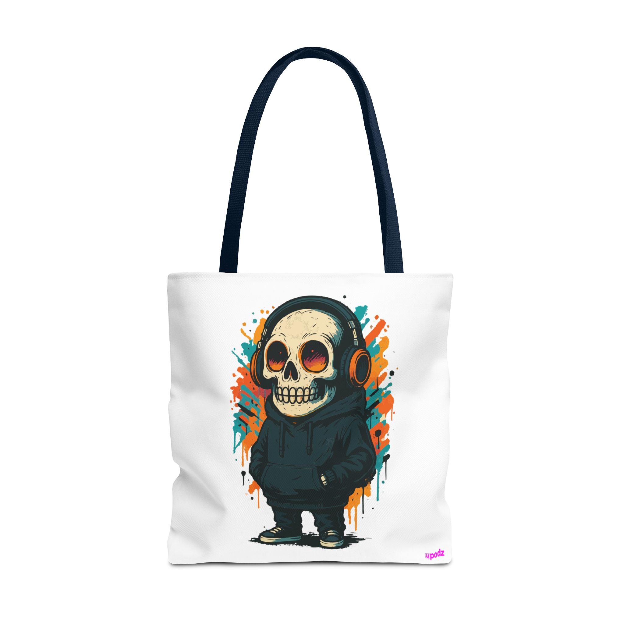 Skull Vibes Tote Bag - Quirky Fun Bag