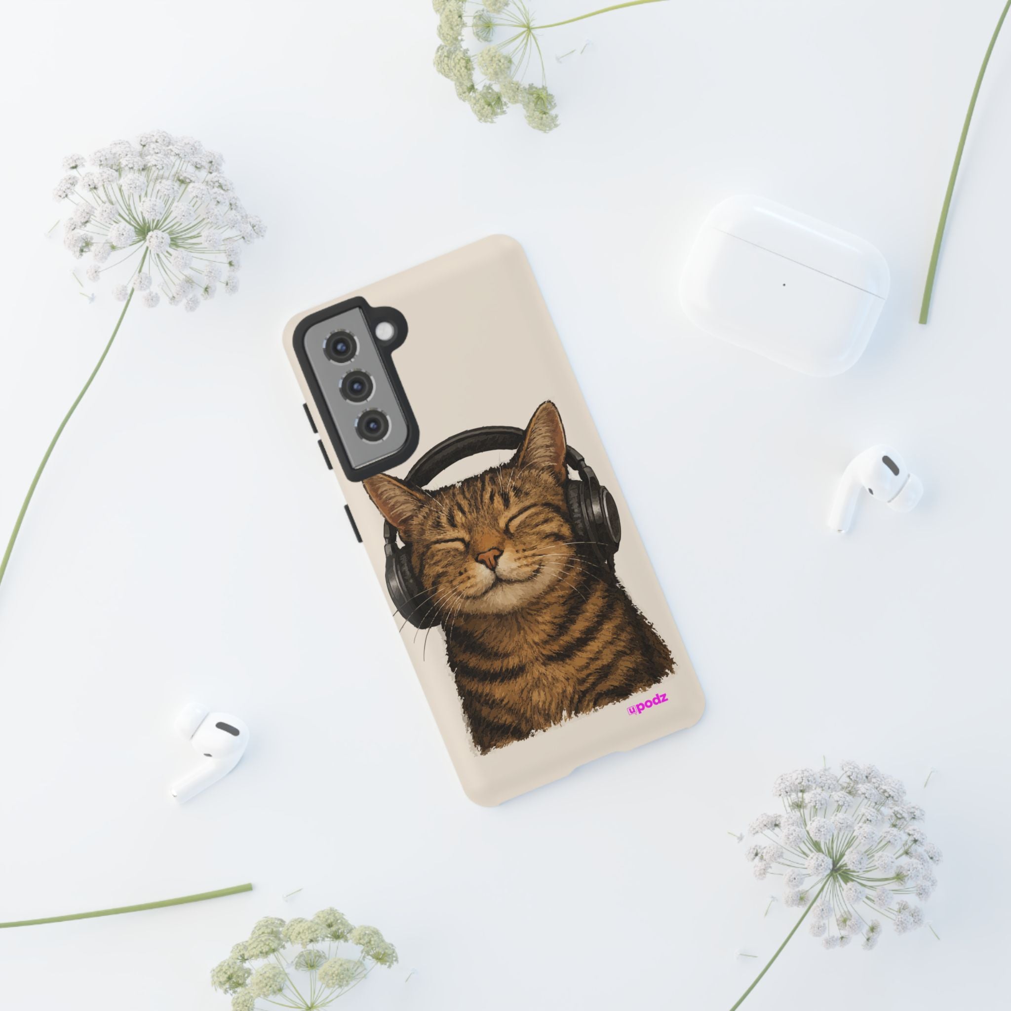 Feline Music Design, Tough Cases, Phone Cover