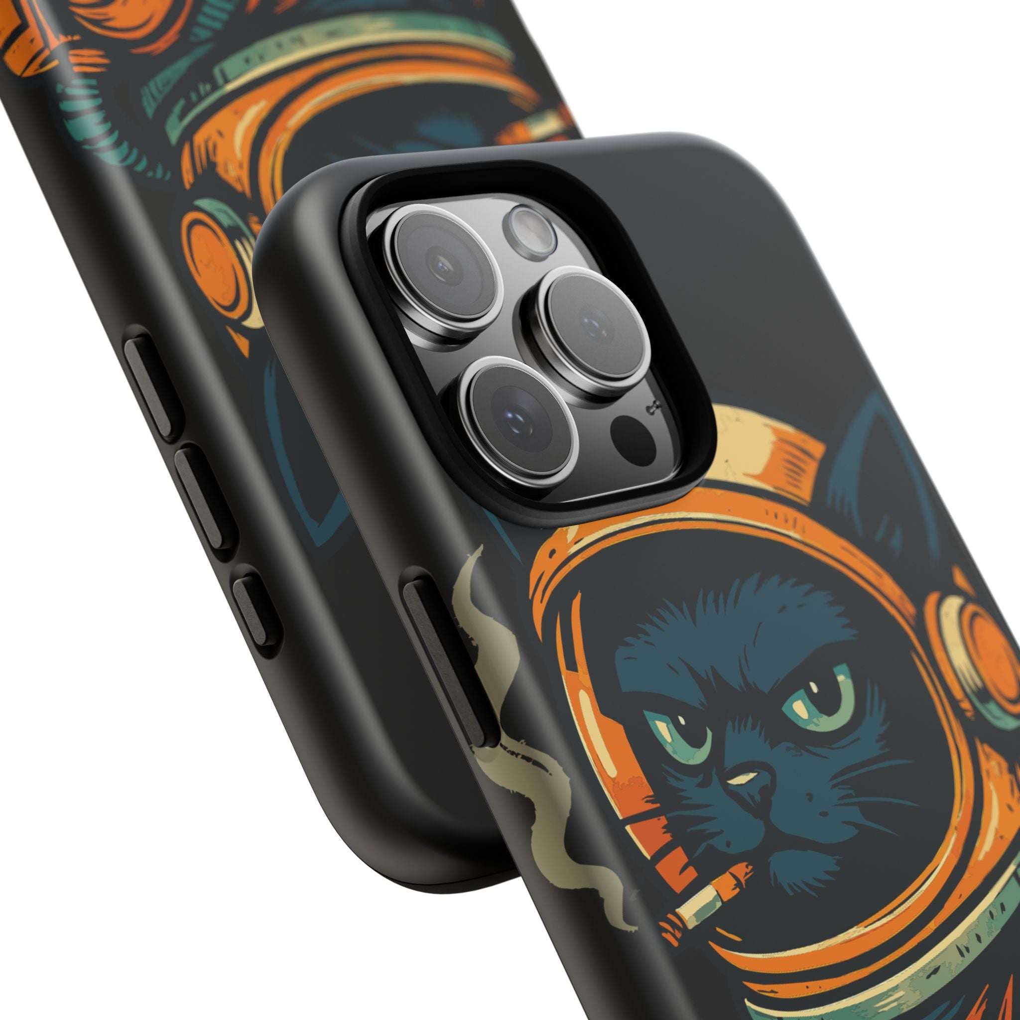 Smoking Cat Design, Tough Cases, Phone Cover