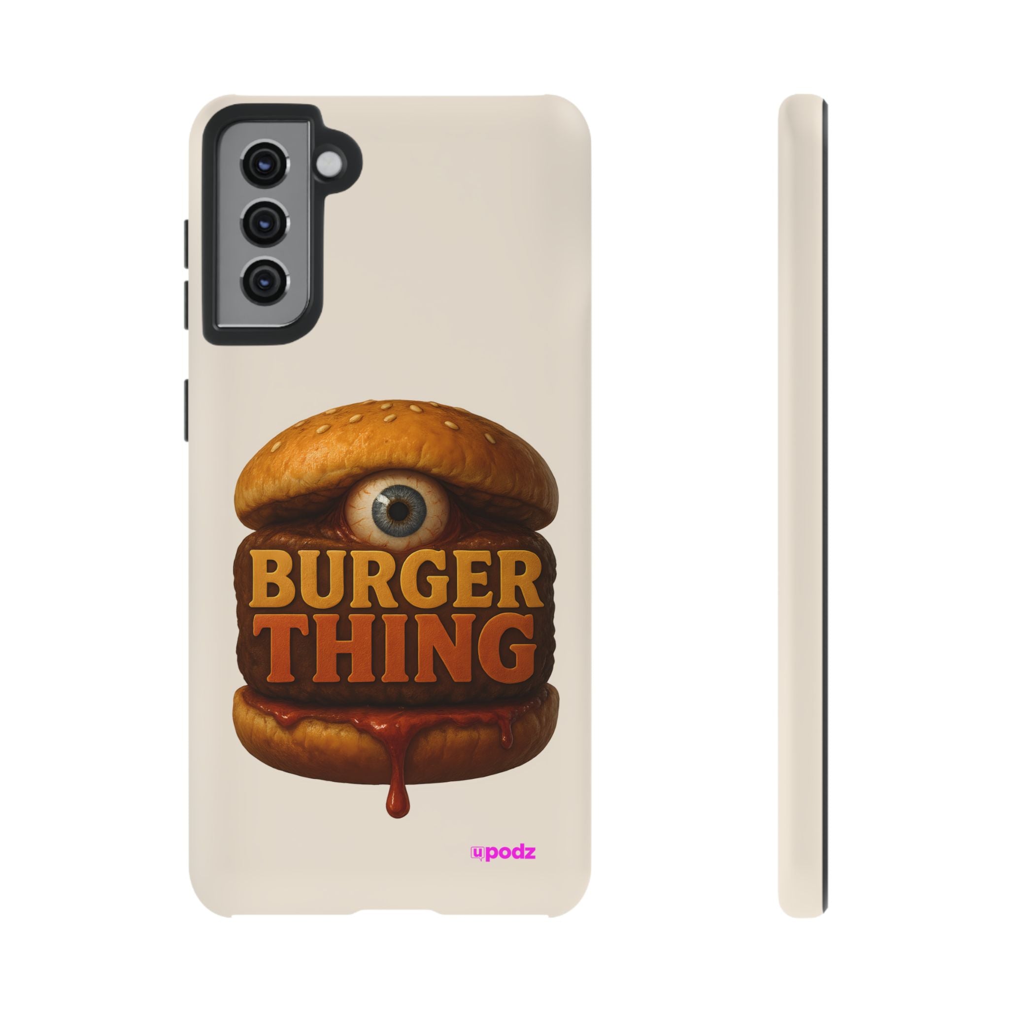 Burger Thing Design, Tough Cases, Phone Cover