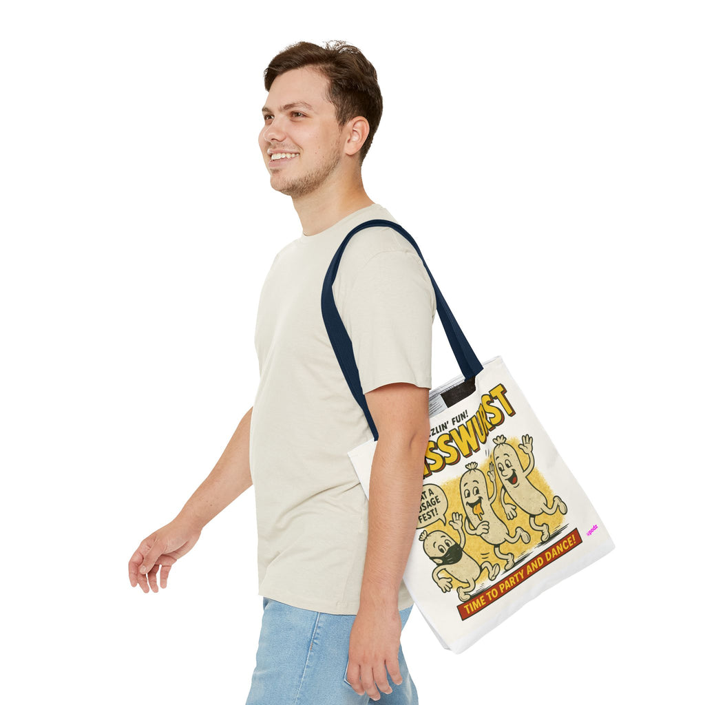 Weiner Fest Tote Bag - Quirky Fun Bag