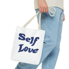 Self Love Tote Bag - Motivational Carryall