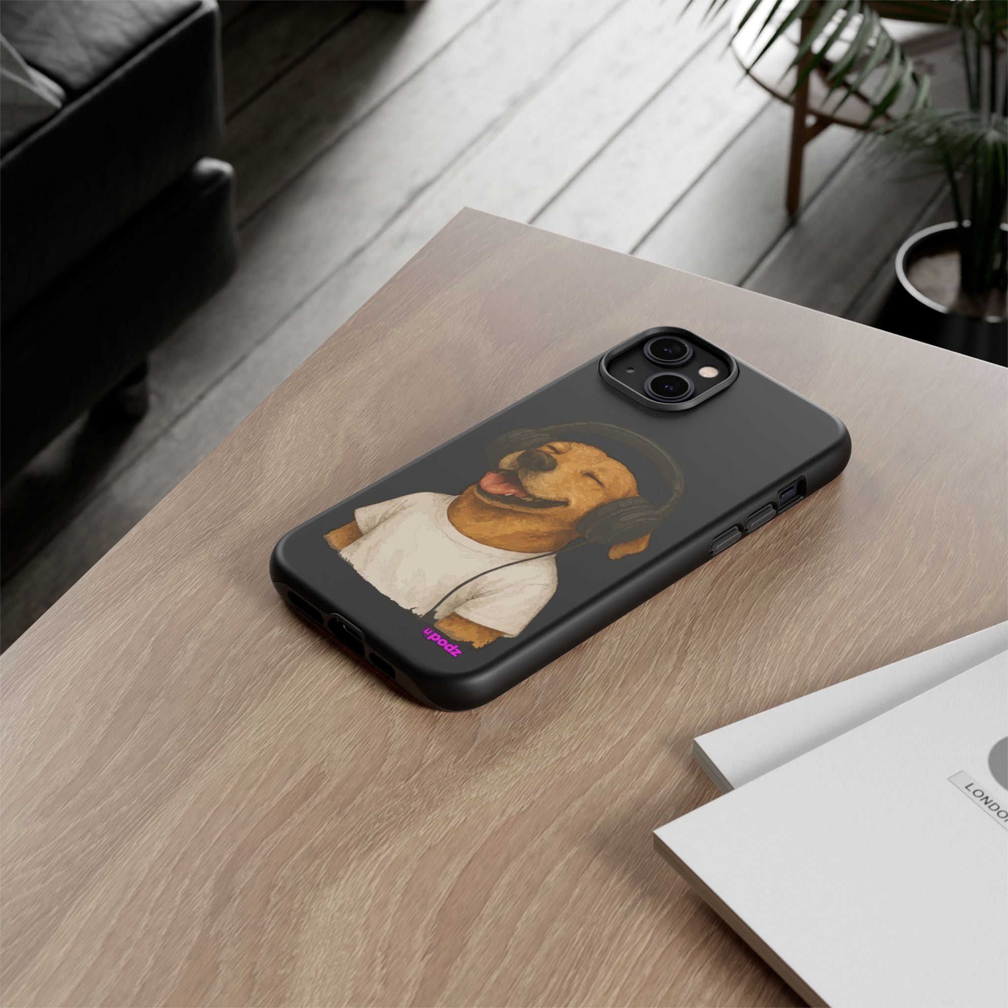 Puppy Vibes Design, Tough Cases, Phone Cover