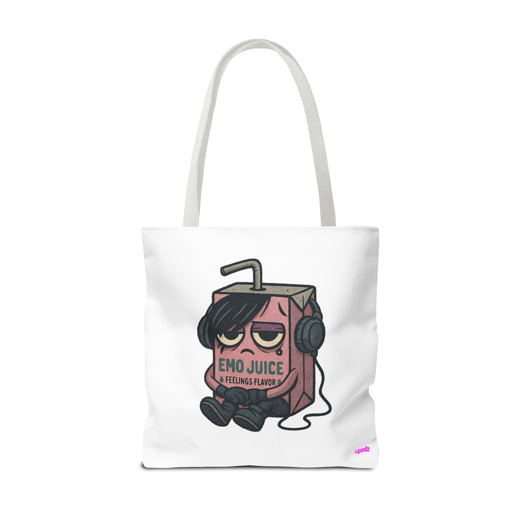 Sad Emo Tote Bag - Quirky Fun Bag
