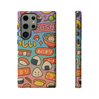 I love Sushi, White Cover Design, Tough Cases, Phone Cover