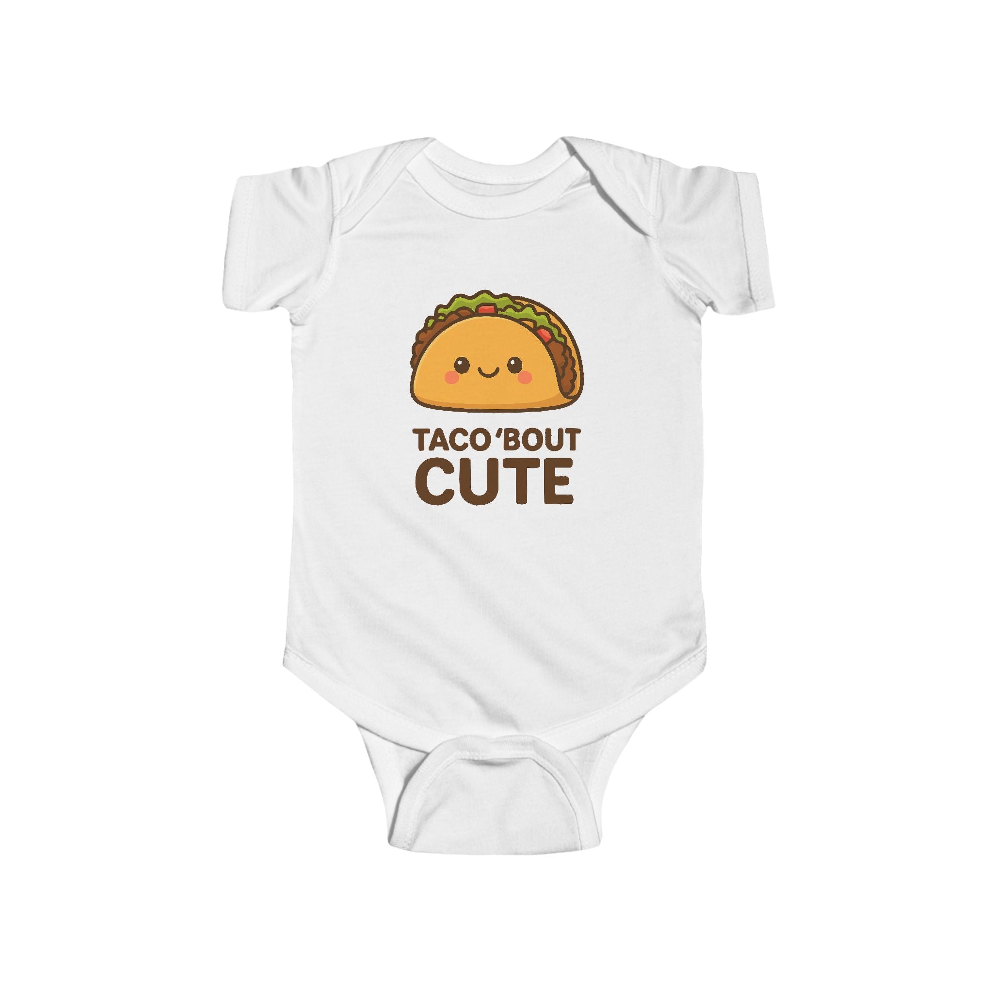 Taco Baby Bodysuit, Funny Infant Outfit, Cute Baby Clothes