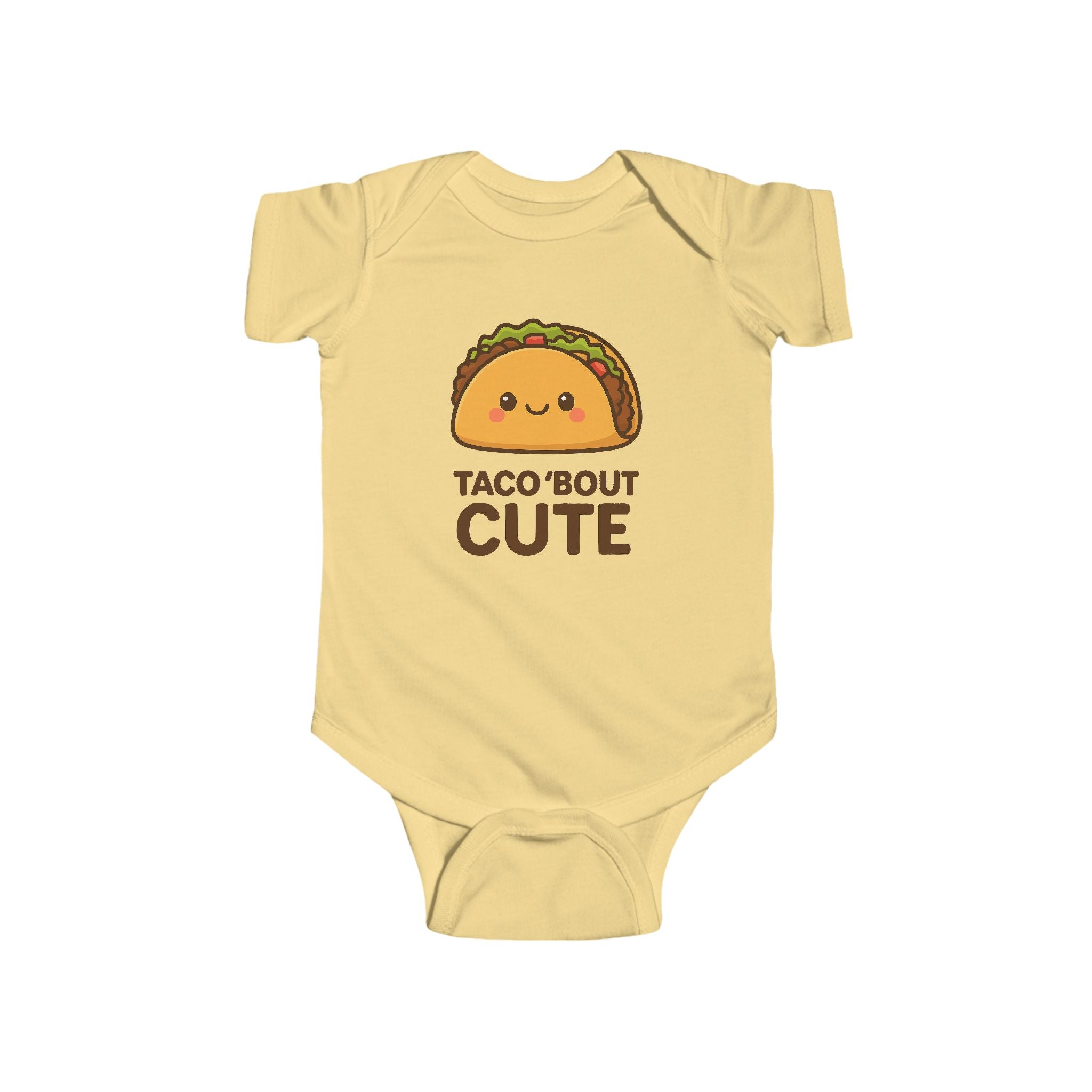 Taco Baby Bodysuit, Funny Infant Outfit, Cute Baby Clothes