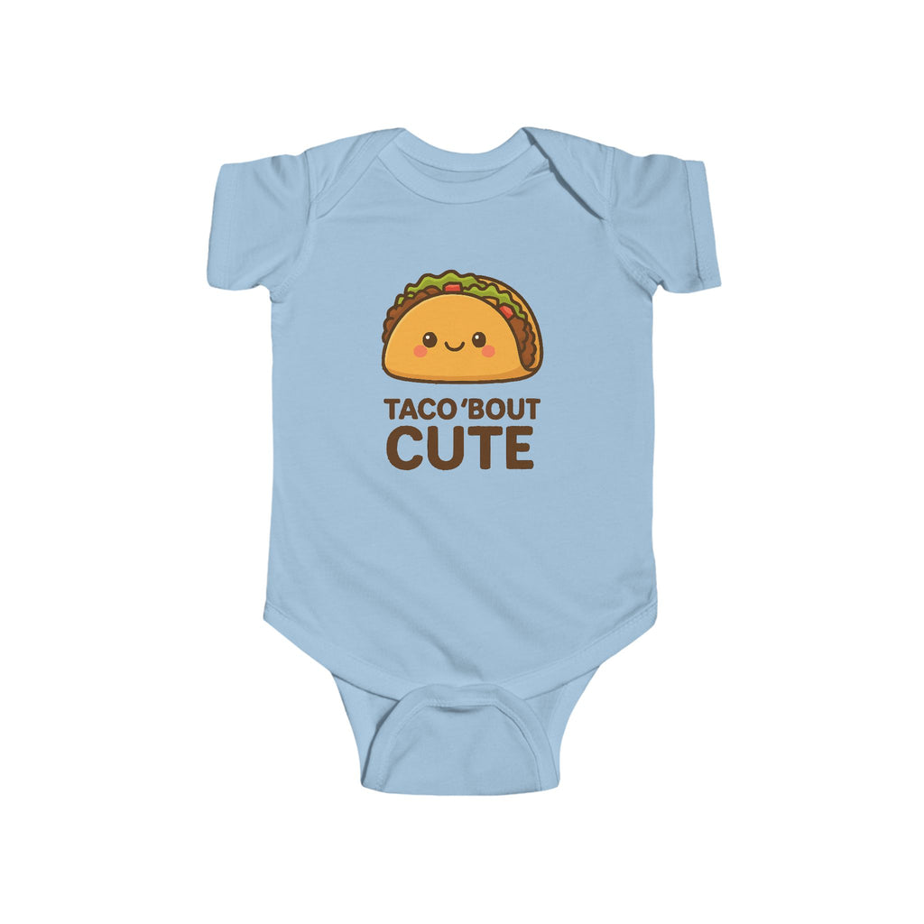 Taco Baby Bodysuit, Funny Infant Outfit, Cute Baby Clothes