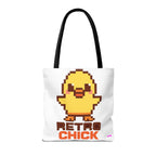 Retro Chick Tote Bag - Quirky Fun Bag
