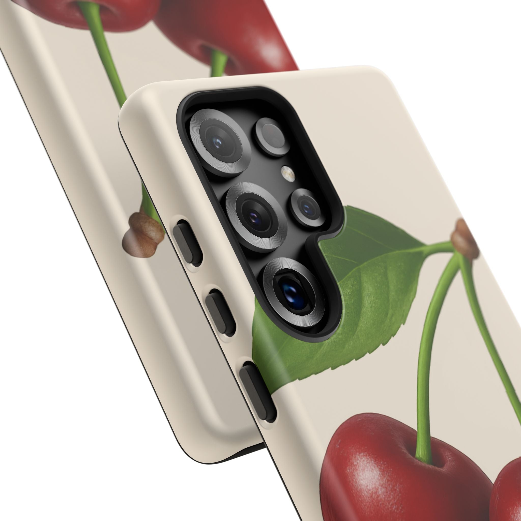 Red Cherry Design, Tough Cases, Phone Cover