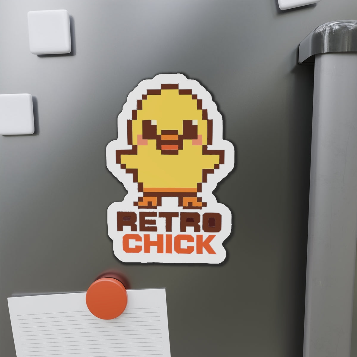 Retro Chick - Humorous Decor, Fridge Magnet
