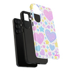 Colourful Doodle Design, Tough Cases, Phone Cover